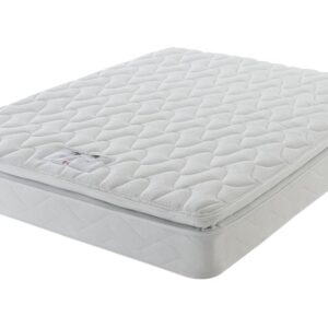 Layezee Comfort Memory Pillow Top Mattress, Double