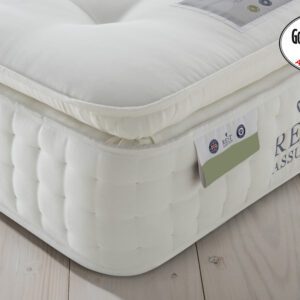 Rest Assured Knowlton 2000 Pocket Latex Pillow Top Mattress, King Size