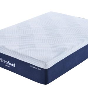 SleepSoul Premium Cool Gel 2000 Pocket Mattress, Double