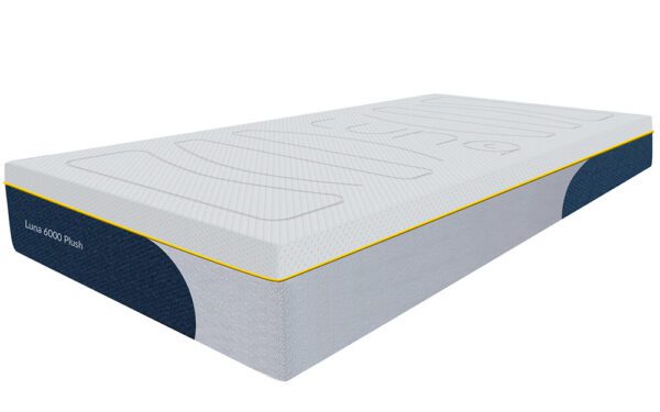 Luna 6000 Plush Gel Memory Pocket Hybrid Mattress, King Size