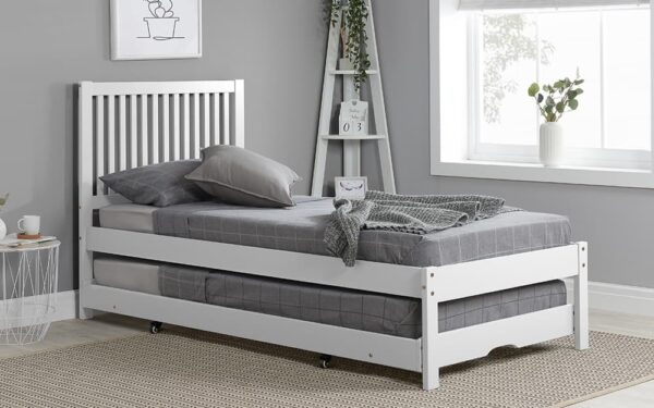 Birlea Buxton Trundle Bed Frame, Single, Pine