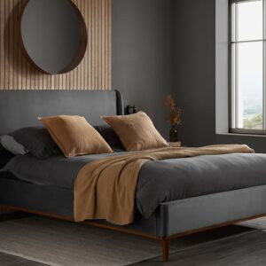 Birlea Lincoln Fabric Bed Frame, King Size