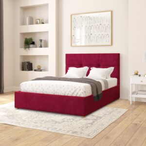 Caine Fabric Ottoman Bed