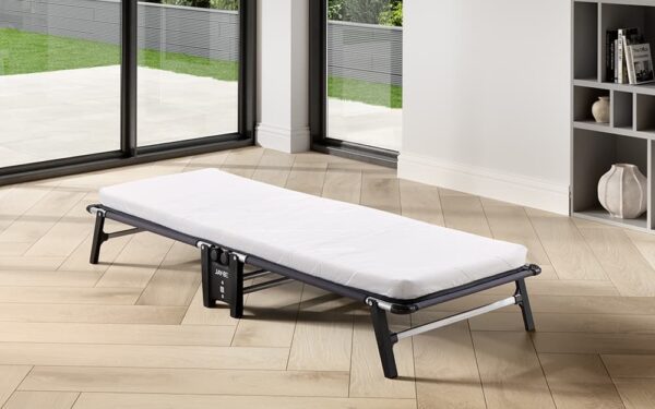 Jay-Be Hideaway Folding Bed with e-Fibre Mattress, Single