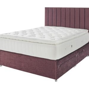 Kaymed Smart Latex 2400 Pillow Top Mattress, Superking