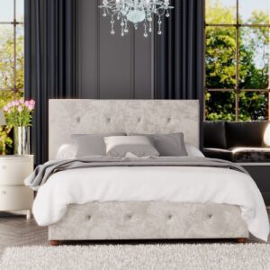 Laurence Llewelyn-Bowen Hesper Velvet Fabric Ottoman Bed