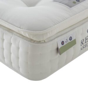 Rest Assured Knowlton 2000 Pocket Latex Pillow Top Mattress, Superking