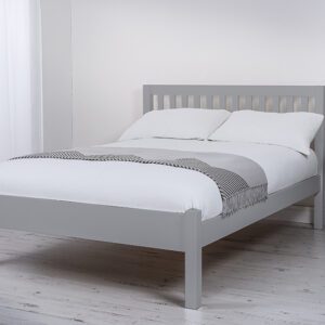 Silentnight Hayes Grey Wooden Bed Frame, Single